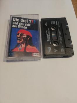 Die Drei Fragezeichen Folge 41 und das Volk der Winde 5-fach Schwarz geschraubt Schwarz mit Weißen Druck 8287685794 4/2 Europa